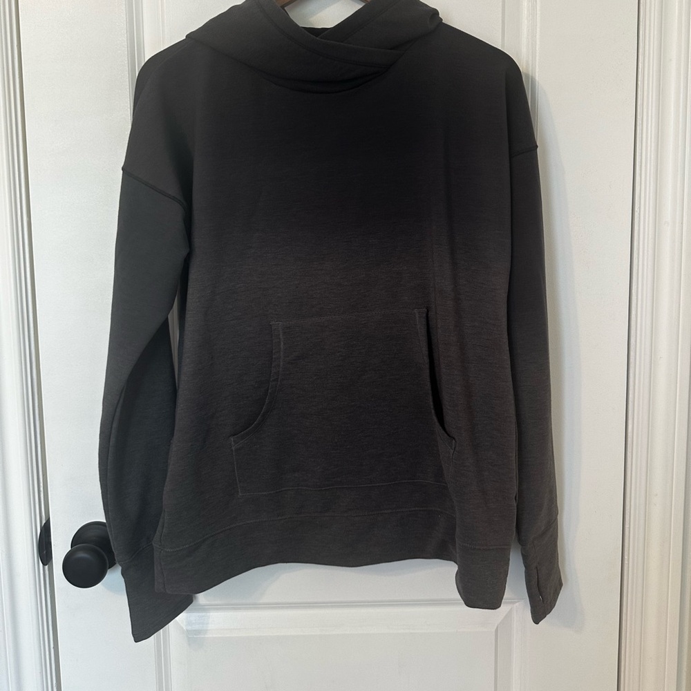 Calia Carrie Underwood Womens Tencell Dip Dye Ombré Hooded Sweatshirt Size M